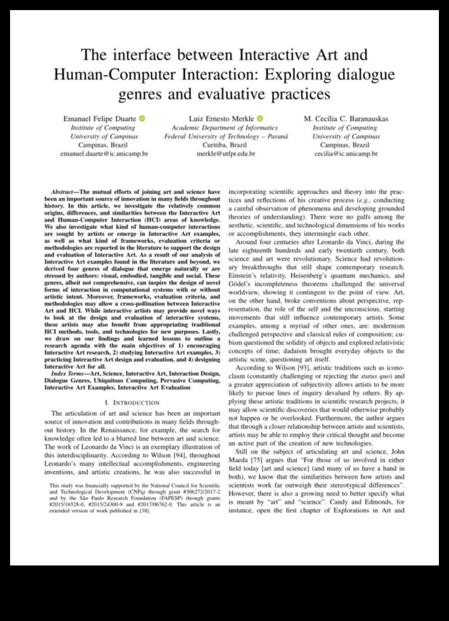 Εικονικοί διάλογοι συνομιλίες στον ψηφιακό σχεδιασμό Εξερευνώντας τη διασταύρωση της τέχνης, της τεχνολογίας και της ανθρώπινης αλληλεπίδρασης. 5 Virtual Dialogues: Conversations in Digital Design